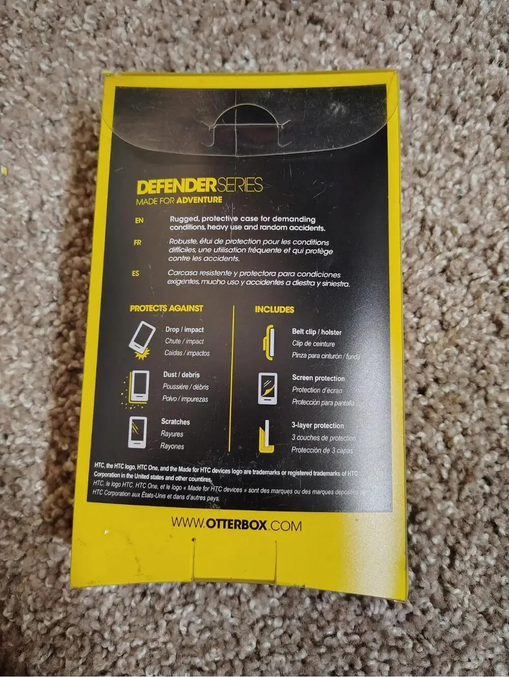 Otterbox Defender Rugged Protection Series Blue for  HTC One M8
